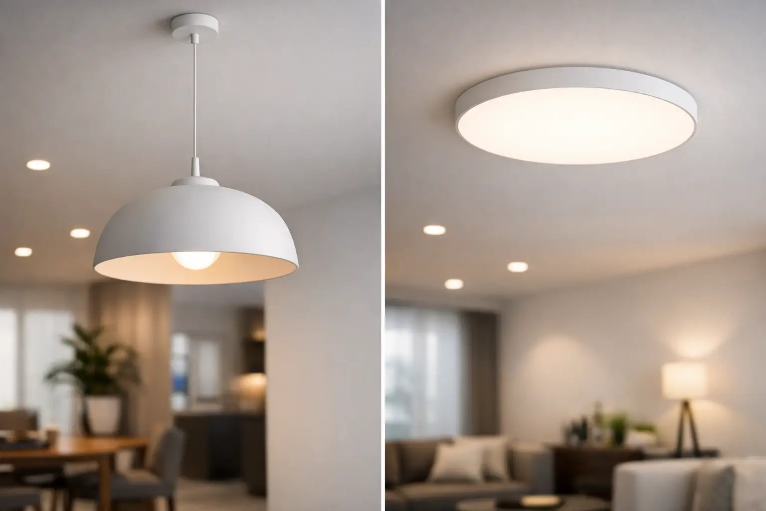 Pendente ou plafon moderno: qual valoriza mais?