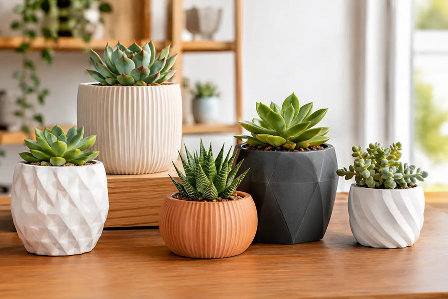 Melhores vasos para suculentas para cada espaço