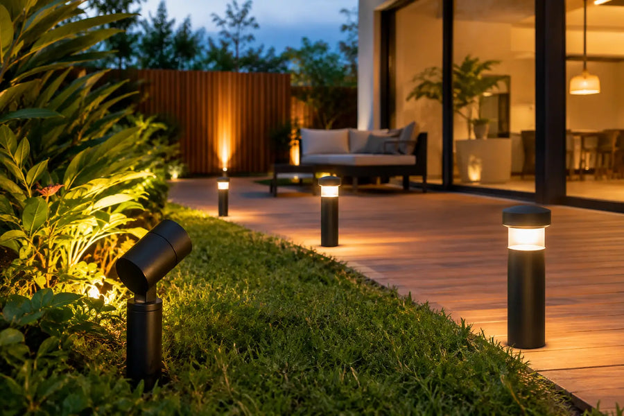 Guia de iluminação externa para valorizar áreas