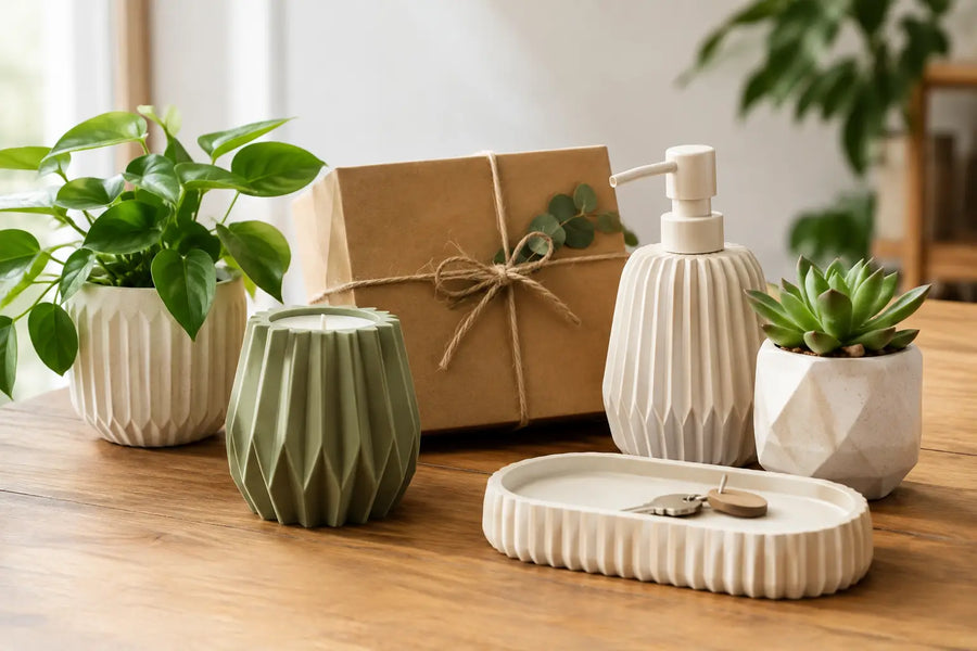 Presentes sustentáveis para casa com design