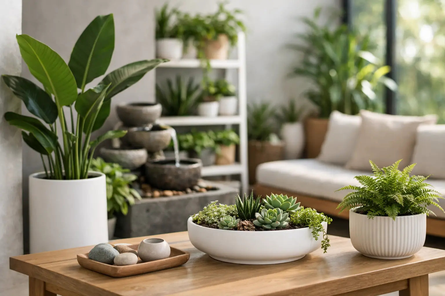 Guia para jardim interno bonito e funcional