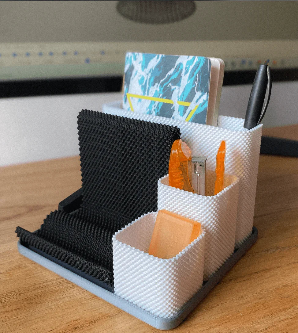 Coregrid | Suporte de Celular e Organizador de Mesa com Design Modular e Exclusivo - Criativalia