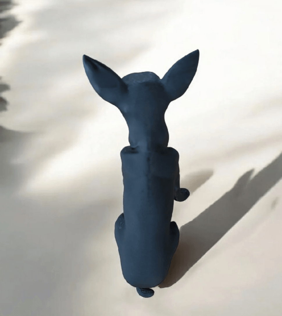 Escultura Chihuahua Minimalista - Criativalia