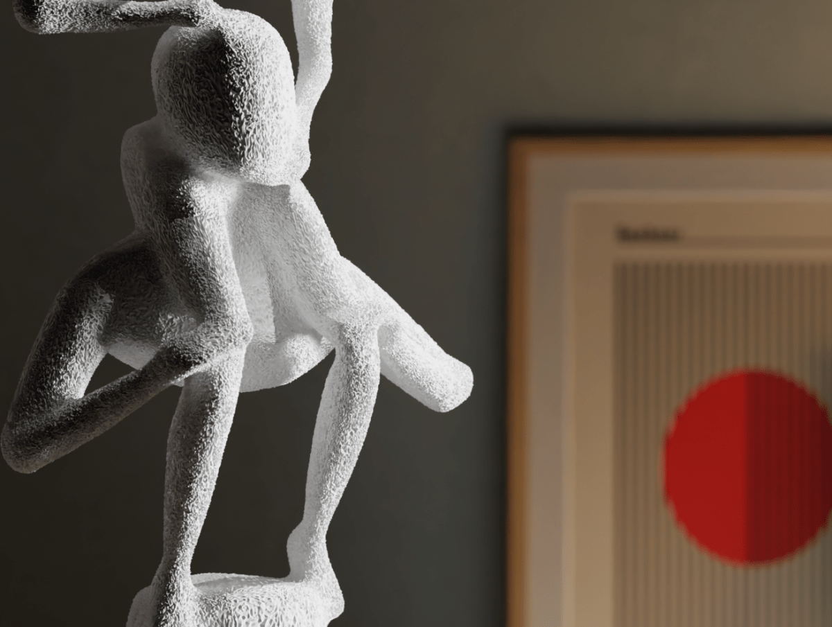 Escultura “Nobody Family” – Arte Familiar Minimalista e Moderna - Criativalia