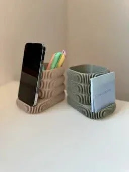 LAMEL – Suporte de celular com porta - canetas - Criativalia