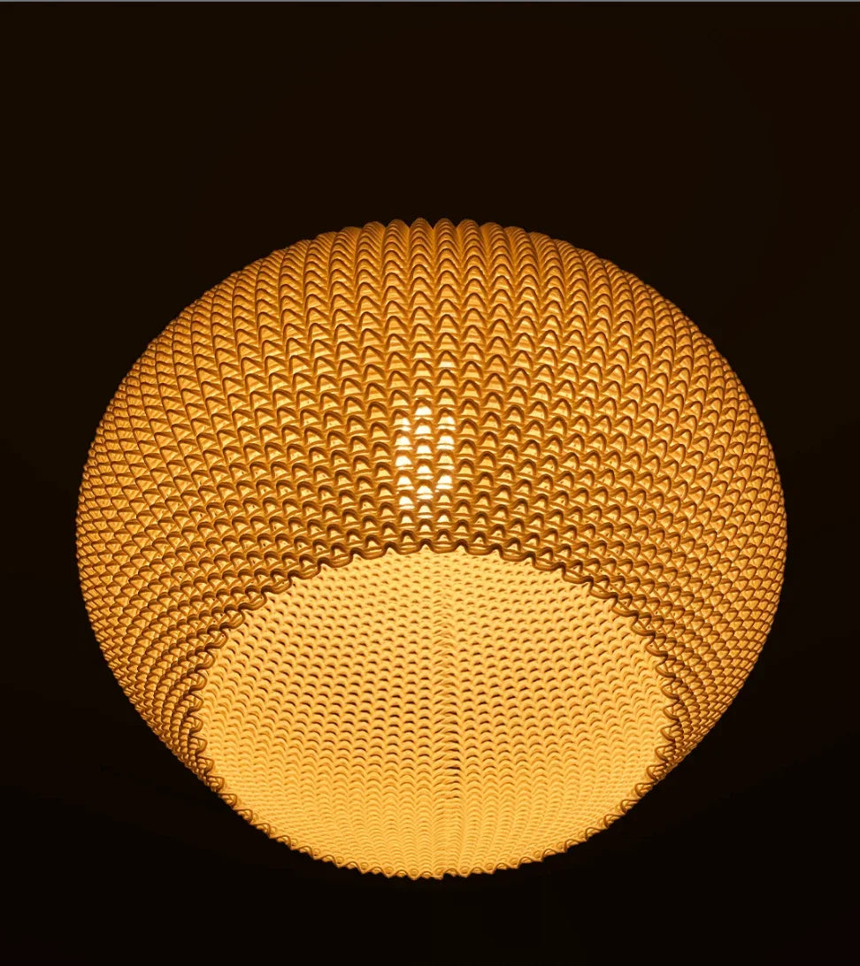 Luminária Pendente Aero – RippleMesh | Leveza Escultural com Design Contemporâneo - Criativalia
