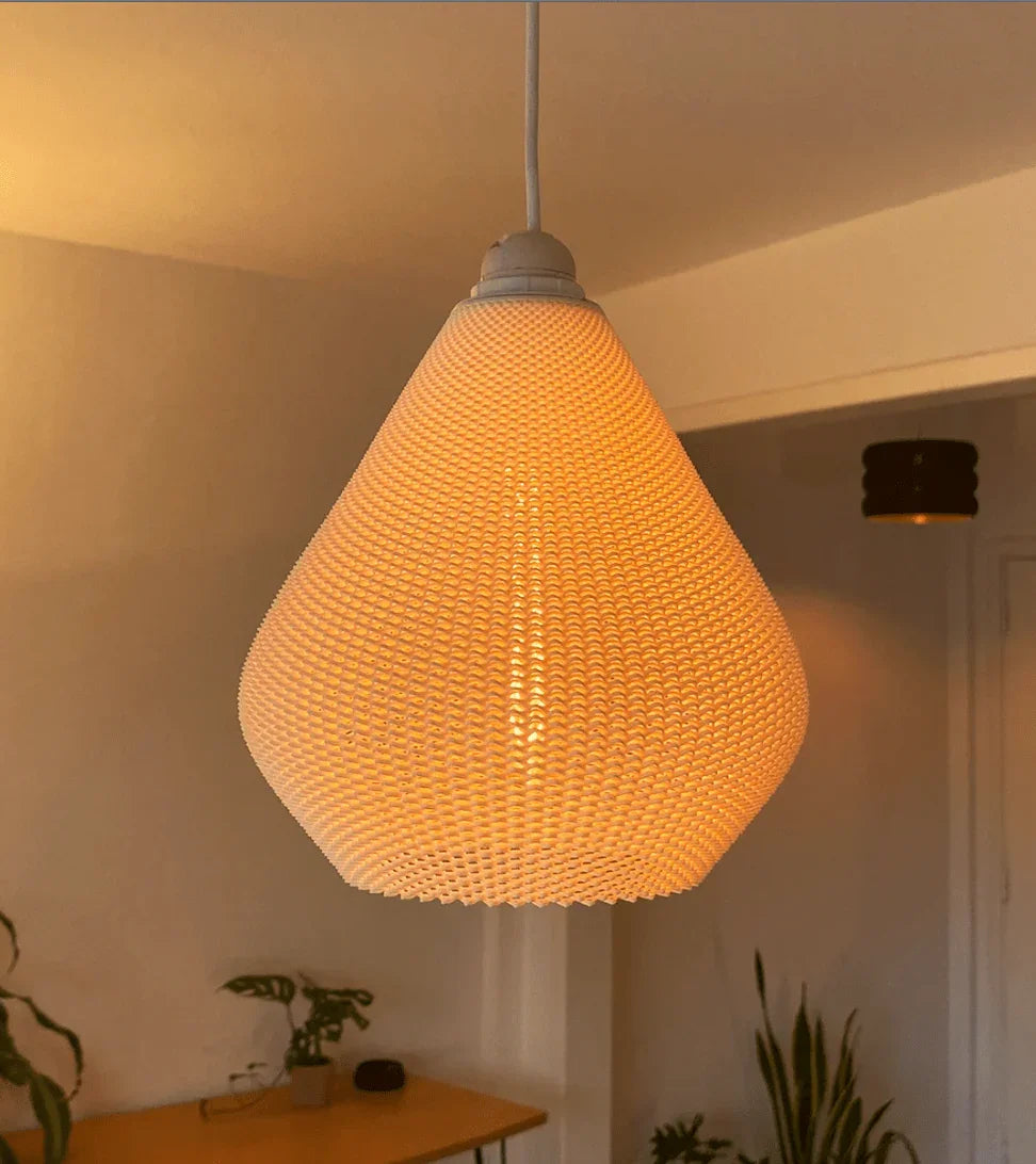 Luminária Pendente Aero – RippleMesh | Leveza Escultural com Design Contemporâneo - Criativalia