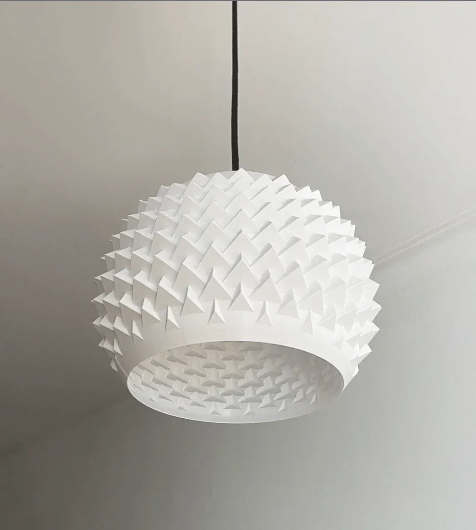 Luminária Pendente Spike – Dragon Egg | Design Escultural com Impacto Visual - Criativalia