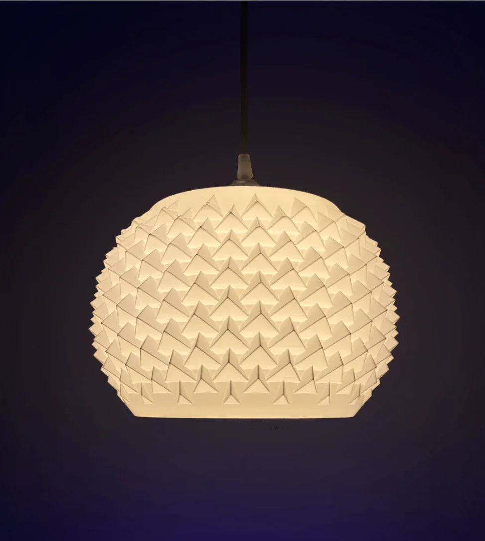 Luminária Pendente Spike – Dragon Egg | Design Escultural com Impacto Visual - Criativalia