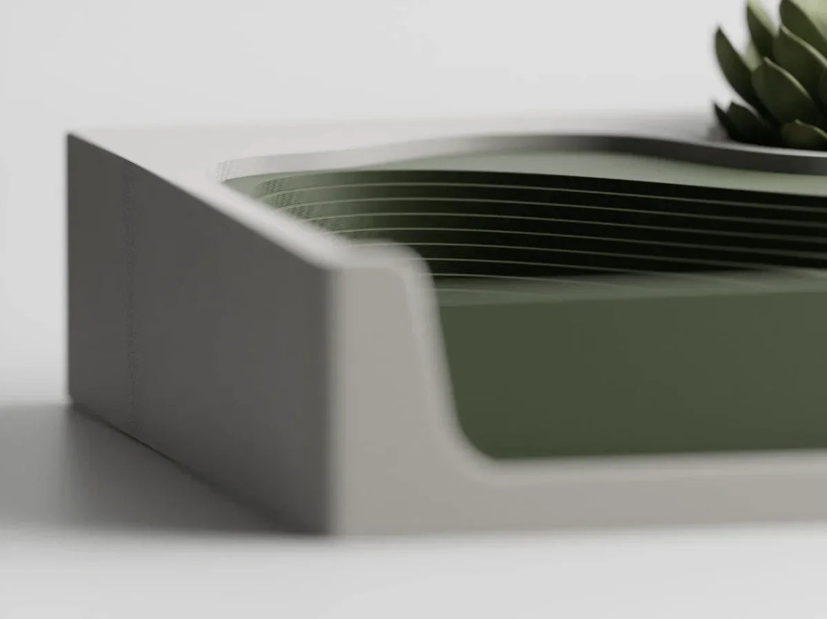 Organizador de Mesa Stepped – Design Exclusivo e Produção Sustentável - Criativalia