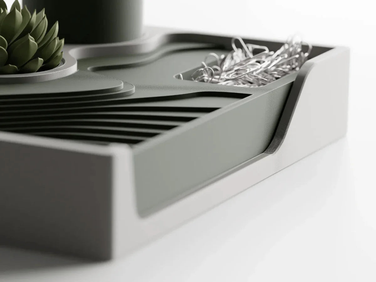 Organizador de Mesa Stepped – Design Exclusivo e Produção Sustentável - Criativalia