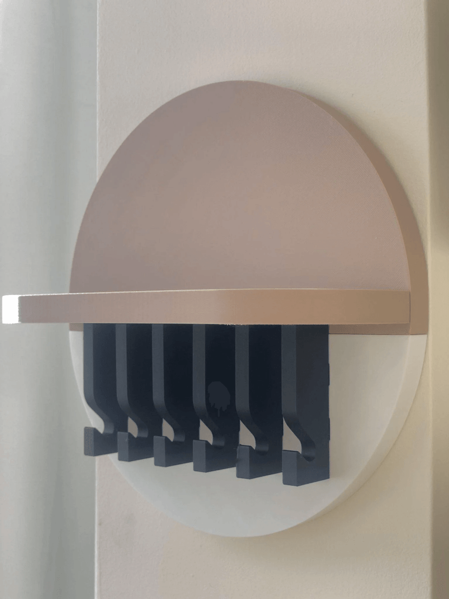 Porta - Chaves de Parede Minimalista - Criativalia
