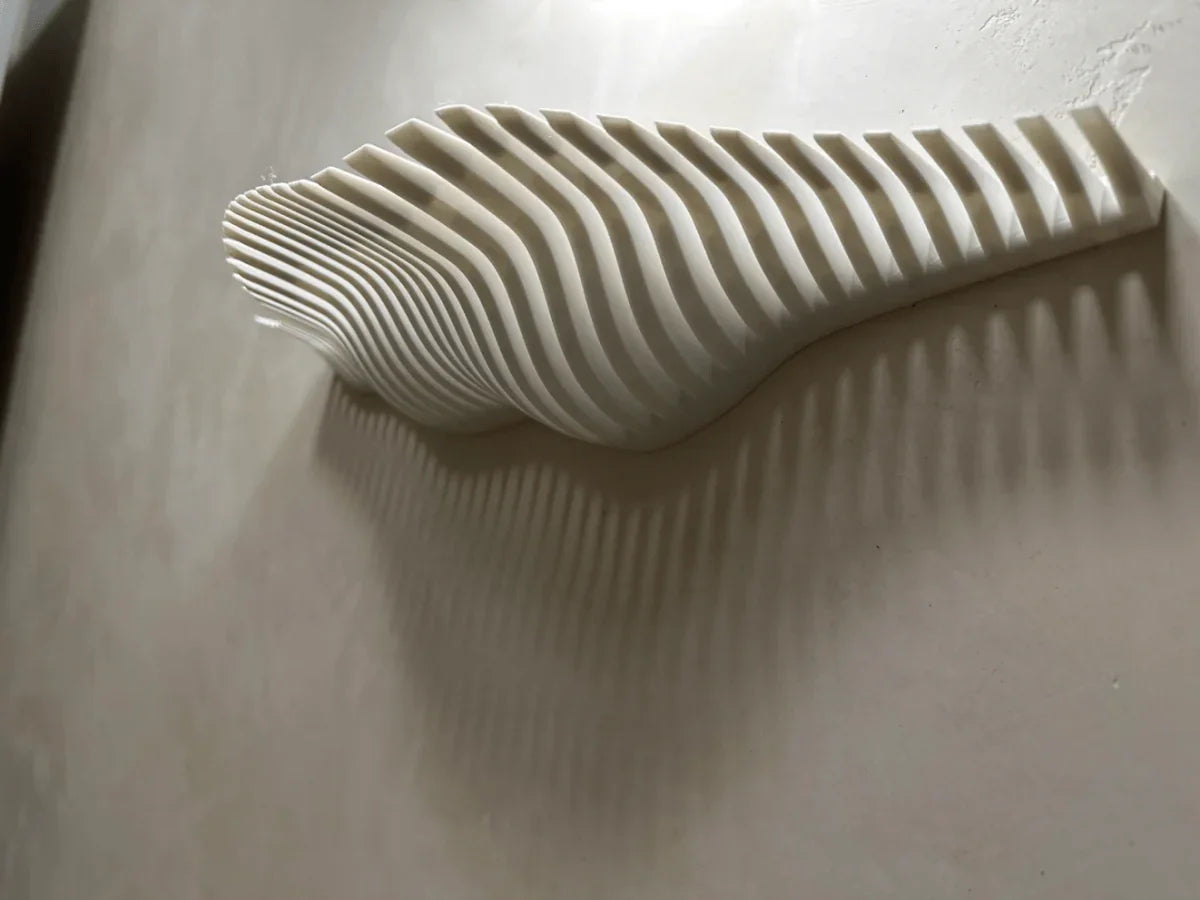 Prateleira Ondina II - Design Orgânico com Elegância Contemporânea - Criativalia