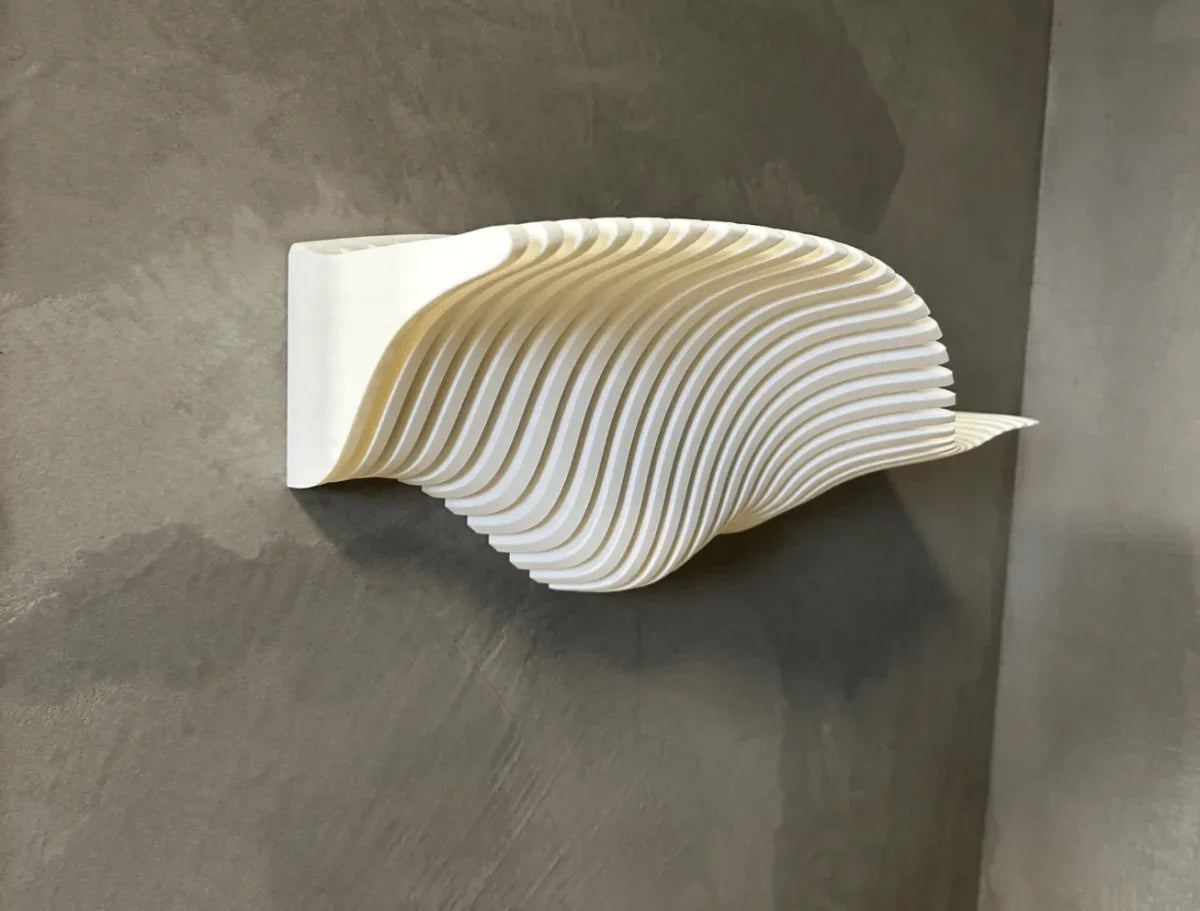 Prateleira Ondina III – Impacto Escultural com Design Orgânico - Criativalia