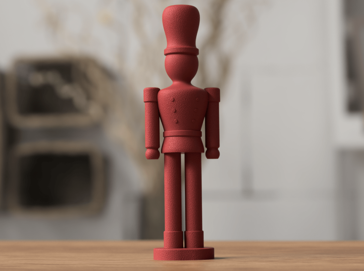 Quebra - nozes Decorativo 20cm – Decoração de Natal Artesanal e Sustentável - Criativalia