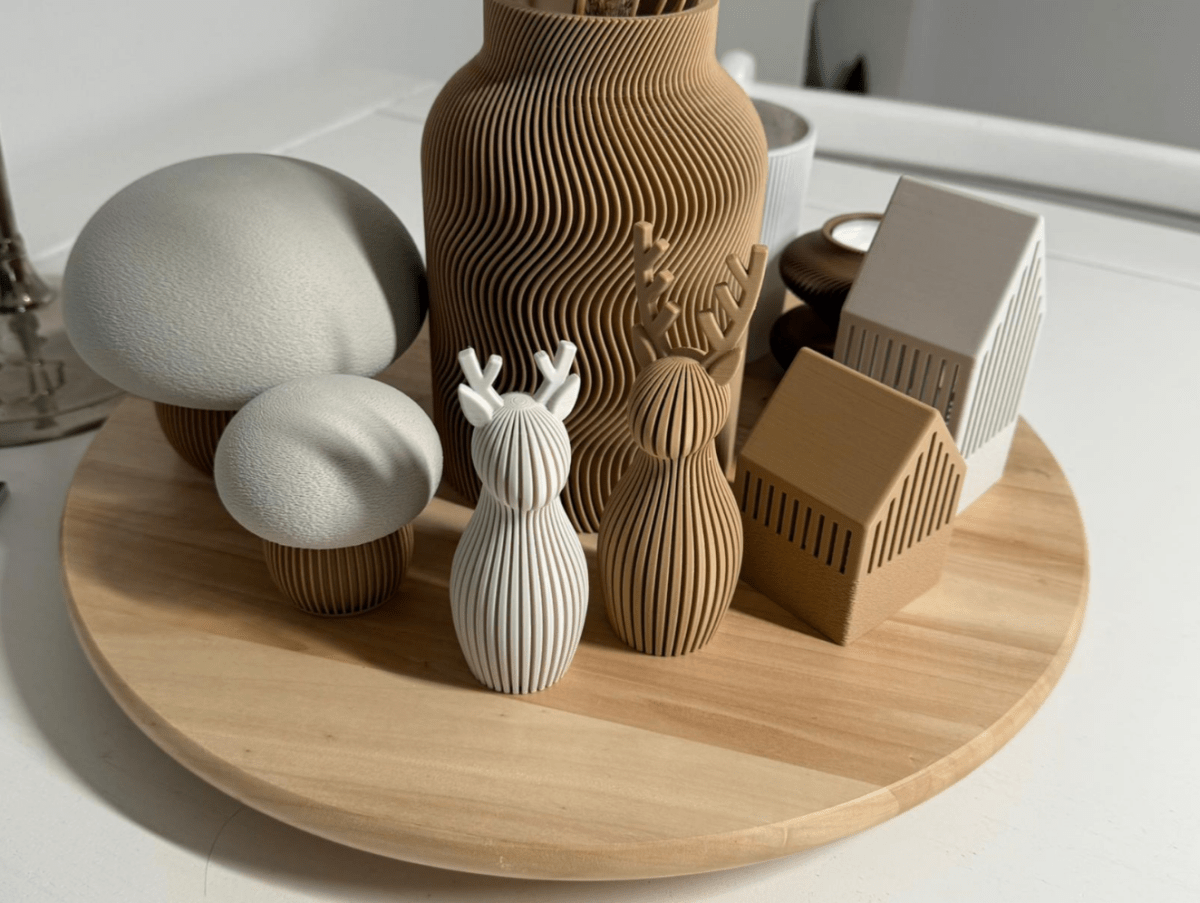 Rena Natalina Decorativa – Christmas Reindeer Ecológica e Artesanal - Criativalia