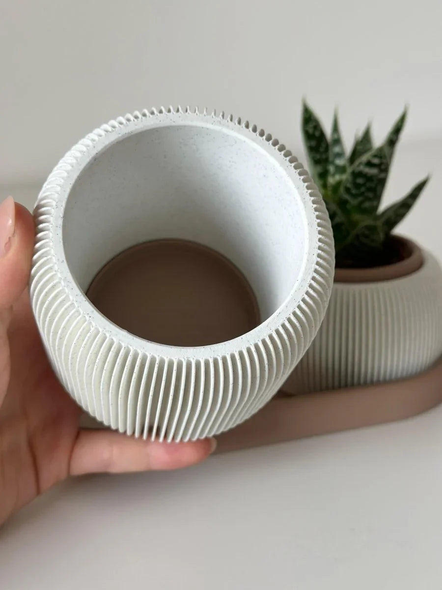 STRAMEL – Porta - canetas com vaso decorativo - Criativalia