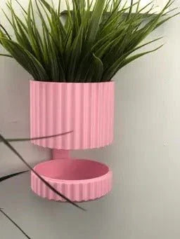 Vaso de Parede Stripe Lines – Traços Minimalistas com Elegância Natural - Criativalia