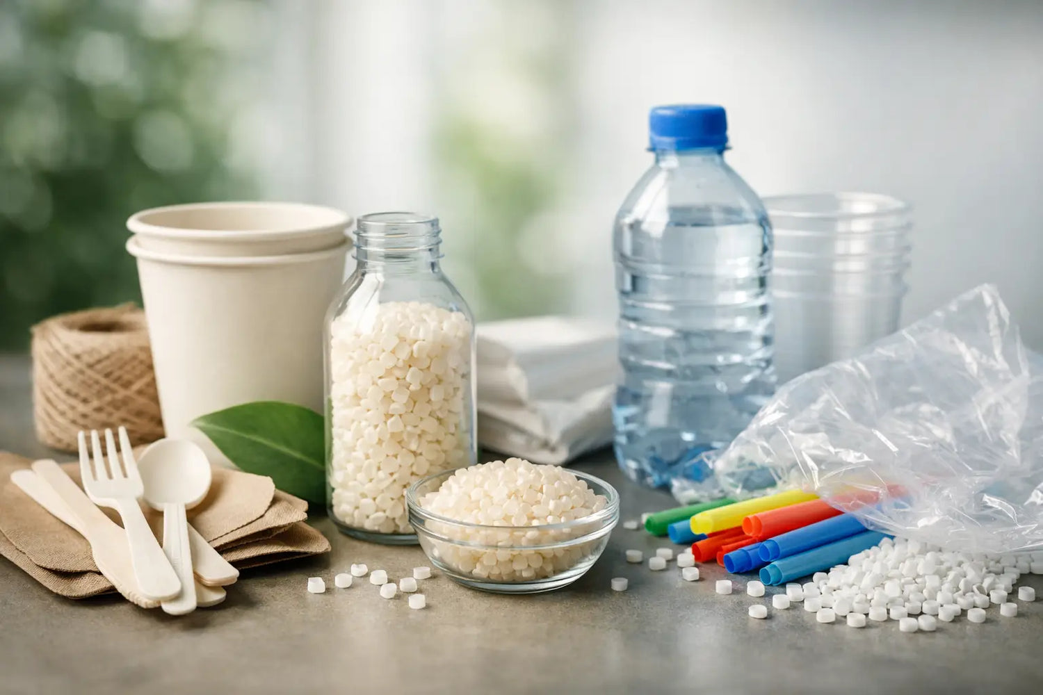 Biopolímero ou plástico comum: qual escolher?