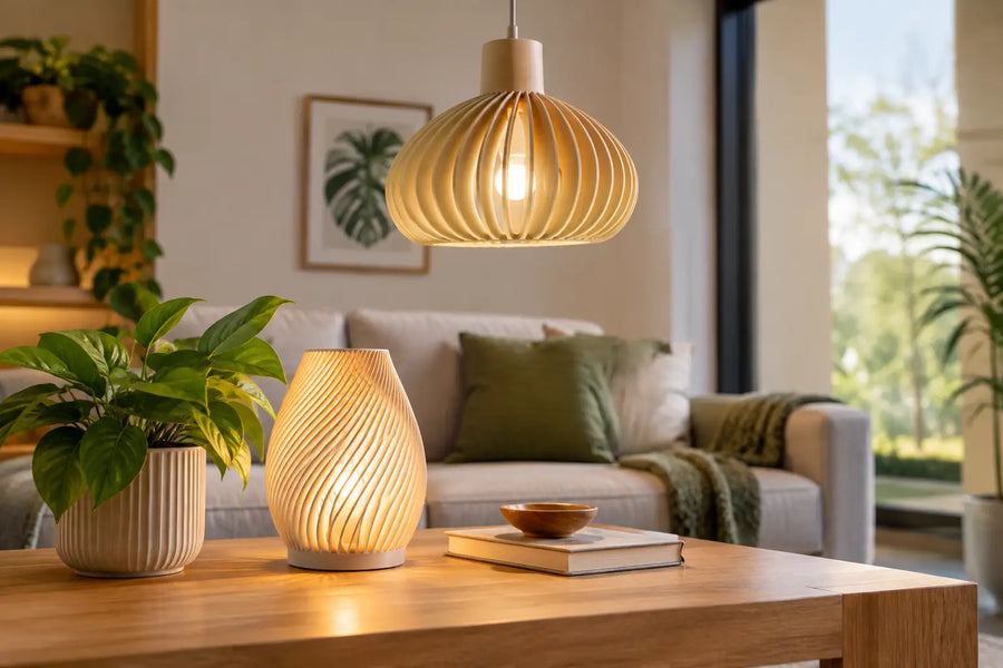 Iluminação sustentável para uma casa mais bonita