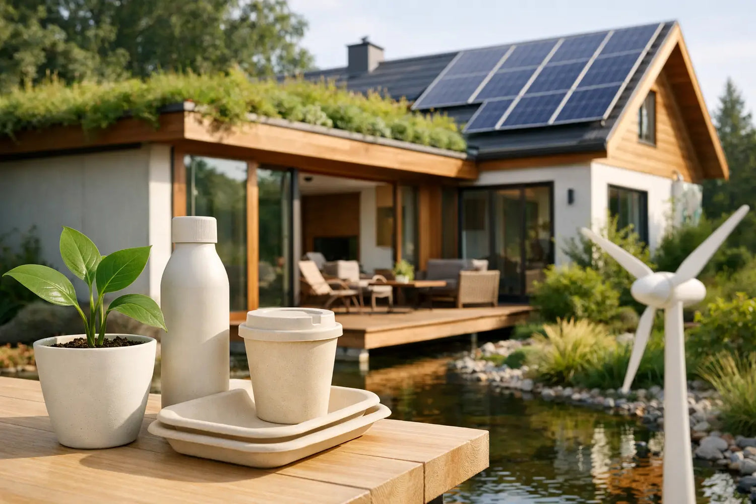 Casa com design sustentável: escolhas que duram