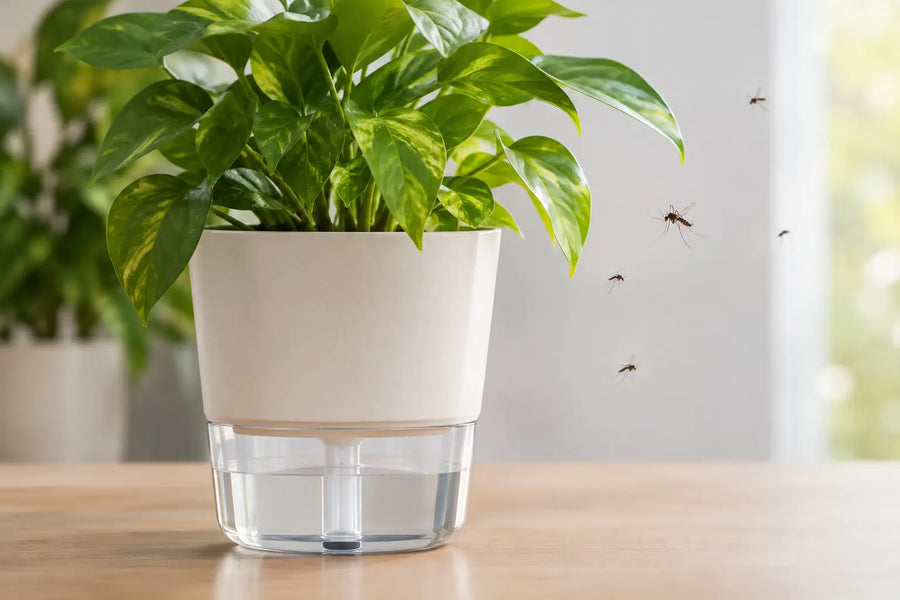Vasos autoirrigáveis atraem mosquitos mesmo?