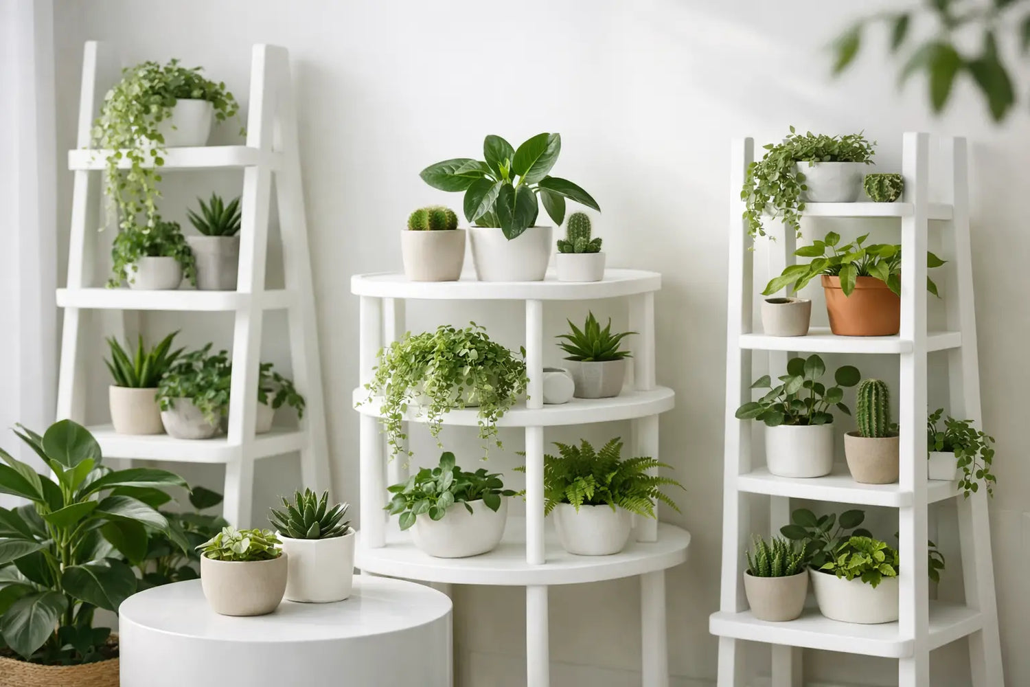 Melhores prateleiras para plantas: como escolher