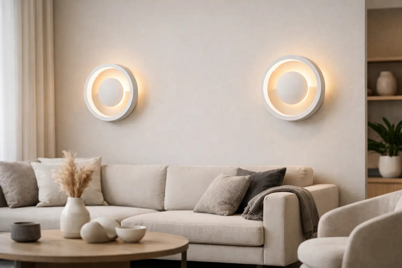Como usar arandela na sala com mais estilo