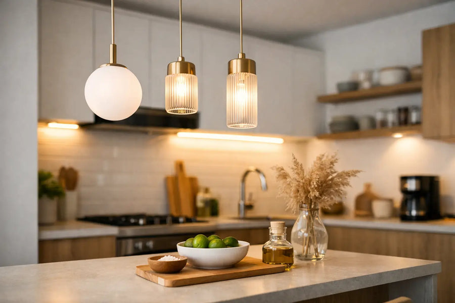 Como iluminar cozinha pequena com mais estilo