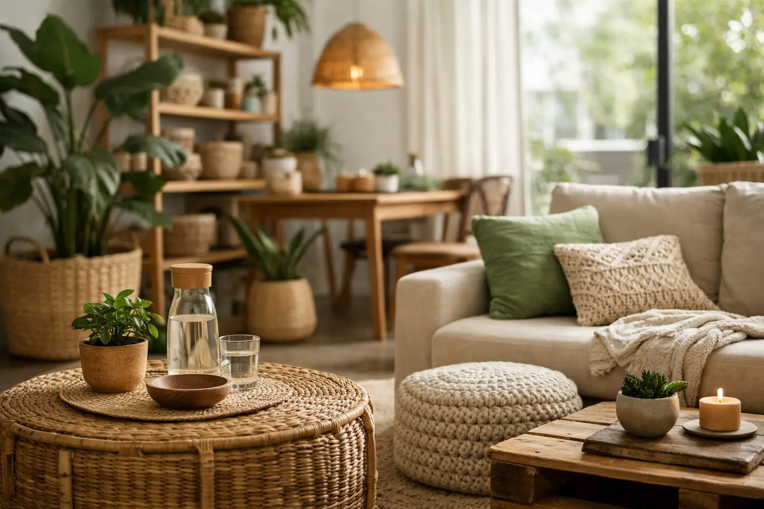 Decoração sustentável para apartamento na prática