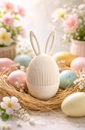 Duo Box Japandi para Ovos de Páscoa e Decoração