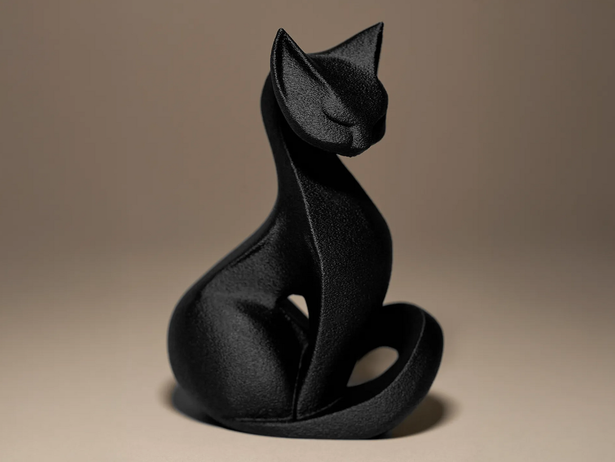 Escultura Decorativa Gato