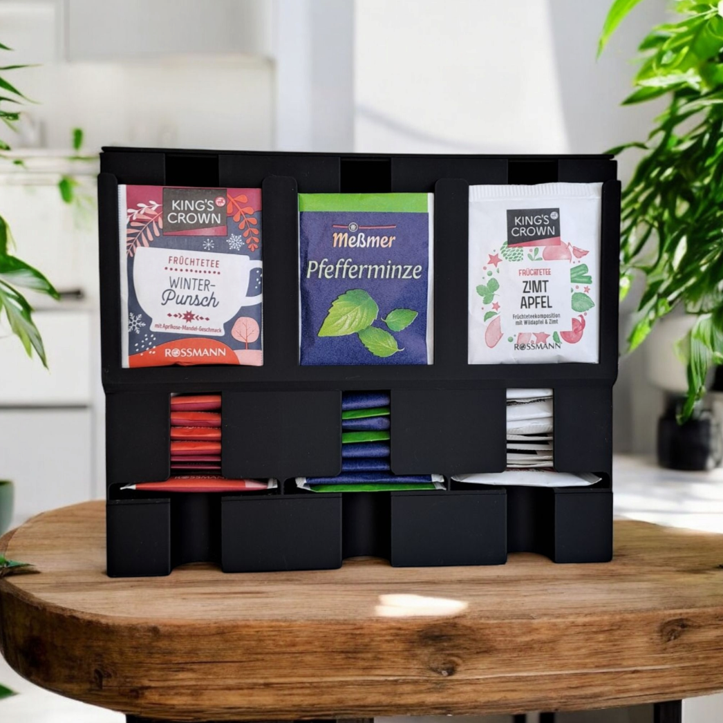 Porta Chá Organizador – Design Funcional e Sustentável