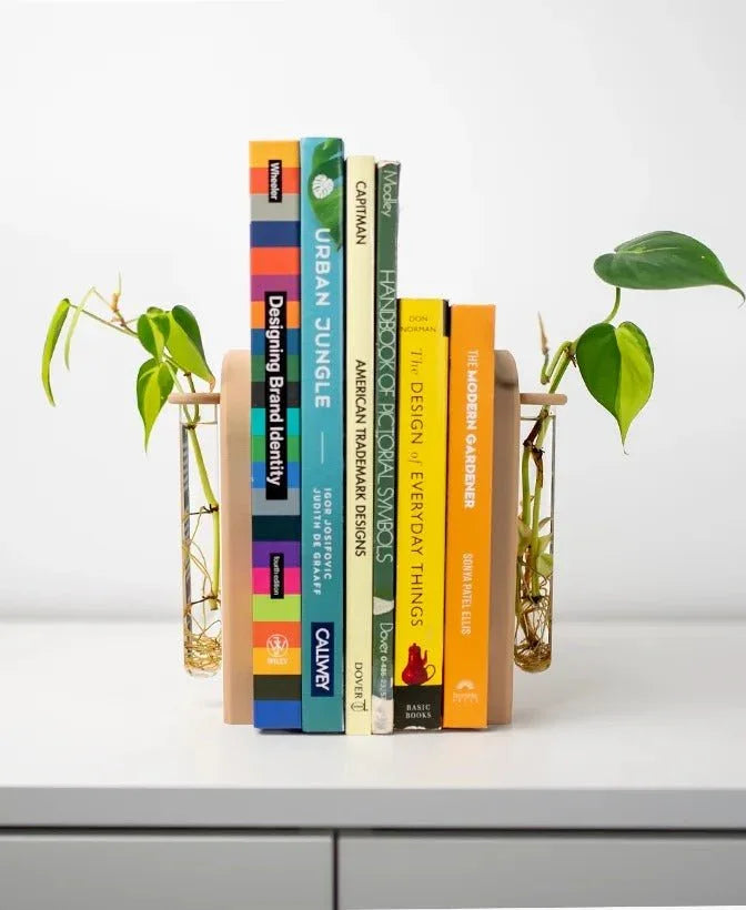 Apoio de Livros com Estação de Propagação – Design Sustentável - Criativalia