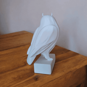 Escultura Coruja Minimalista