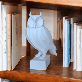 Escultura Coruja Minimalista - Criativalia