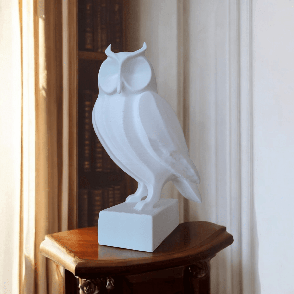 Escultura Coruja Minimalista - Criativalia
