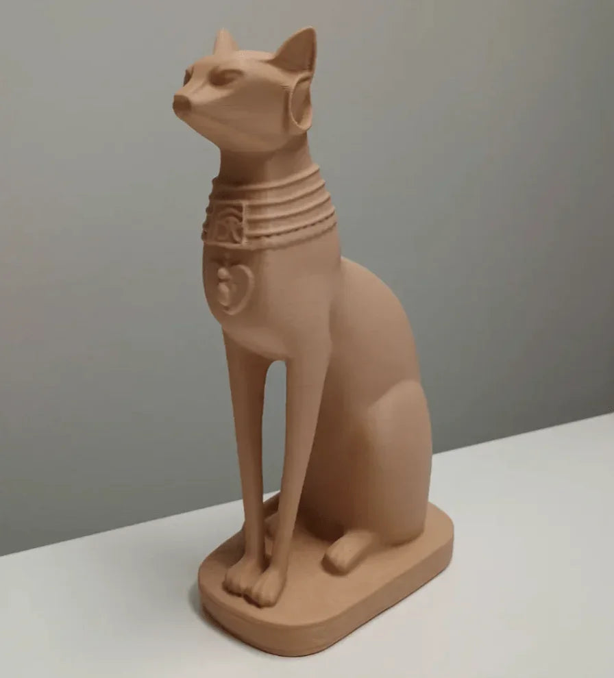 Escultura Gato Egípcio - Criativalia