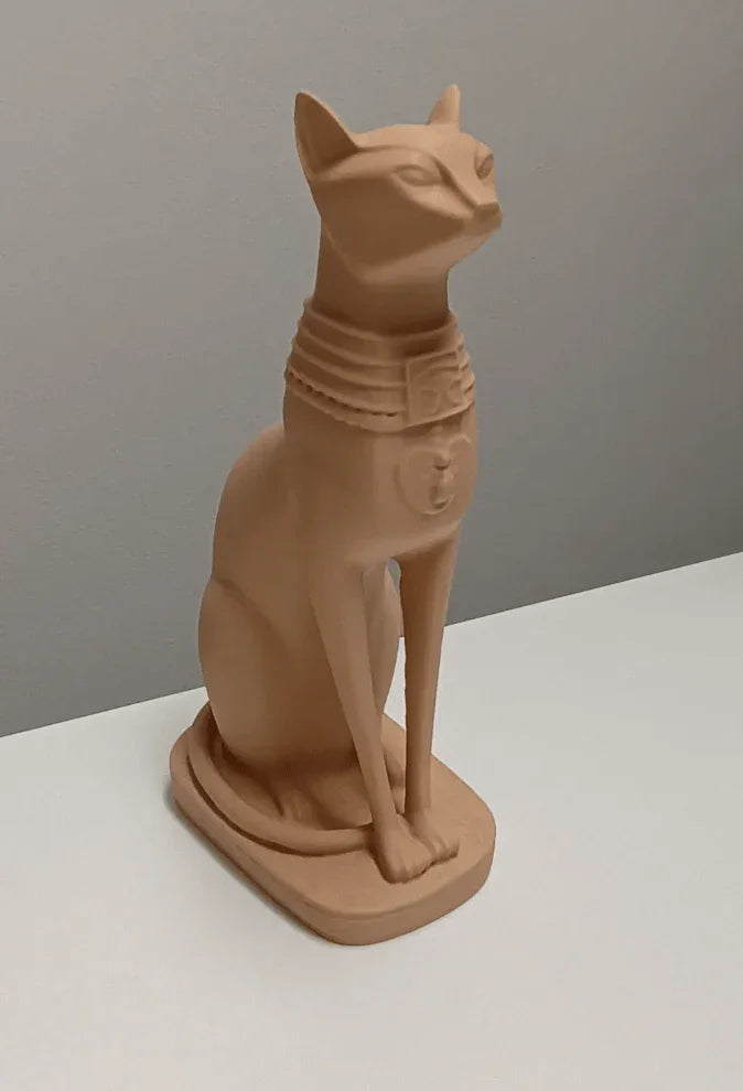 Escultura Gato Egípcio - Criativalia