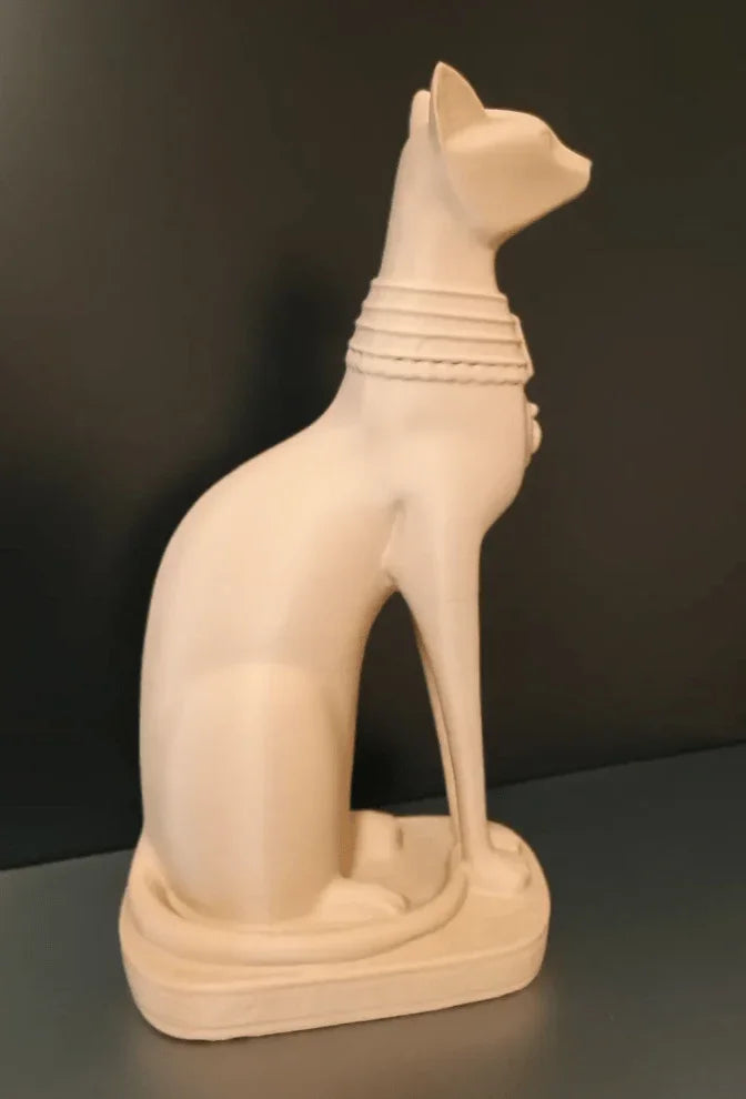 Escultura Gato Egípcio - Criativalia