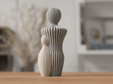 Escultura Laço de Família – Pai com 1 a 4 Filhos - Criativalia
