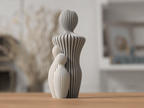 Escultura Laço de Família – Pai com 1 a 4 Filhos - Criativalia