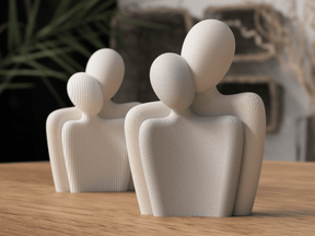 Estátua Casal – Escultura Decorativa para Dia dos Namorados e Decoração Romântica - Criativalia