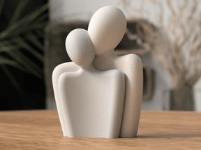 Estátua Casal – Escultura Decorativa para Dia dos Namorados e Decoração Romântica - Criativalia