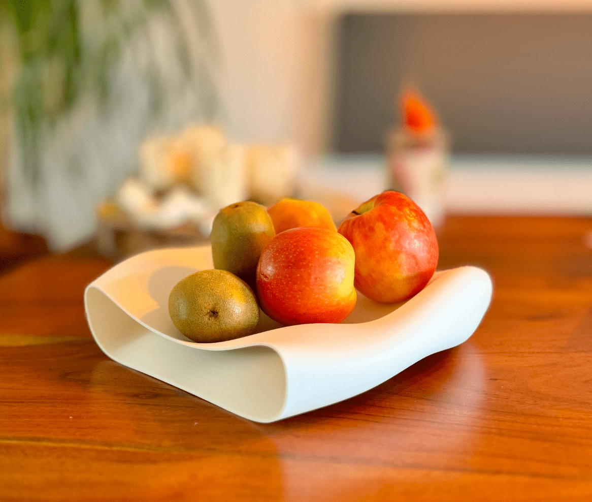 Fruteira Decorativa Moderna de Mesa com Design Minimalista e Sustentável - Criativalia