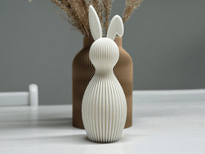 Trio de Coelhos de Páscoa Decorativos