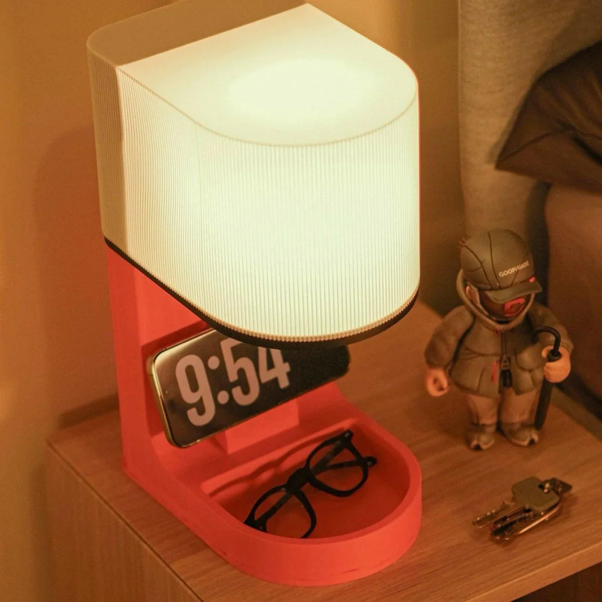 Luminaria de mesa MagSafe AuraDock - Criativalia