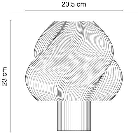 Luminária Glacie - Criativalia