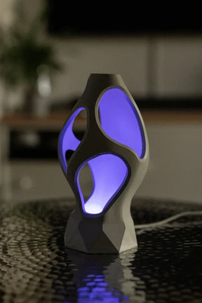Luminária Luma Flux – Design Escultural, Luz Aconchegante - Criativalia