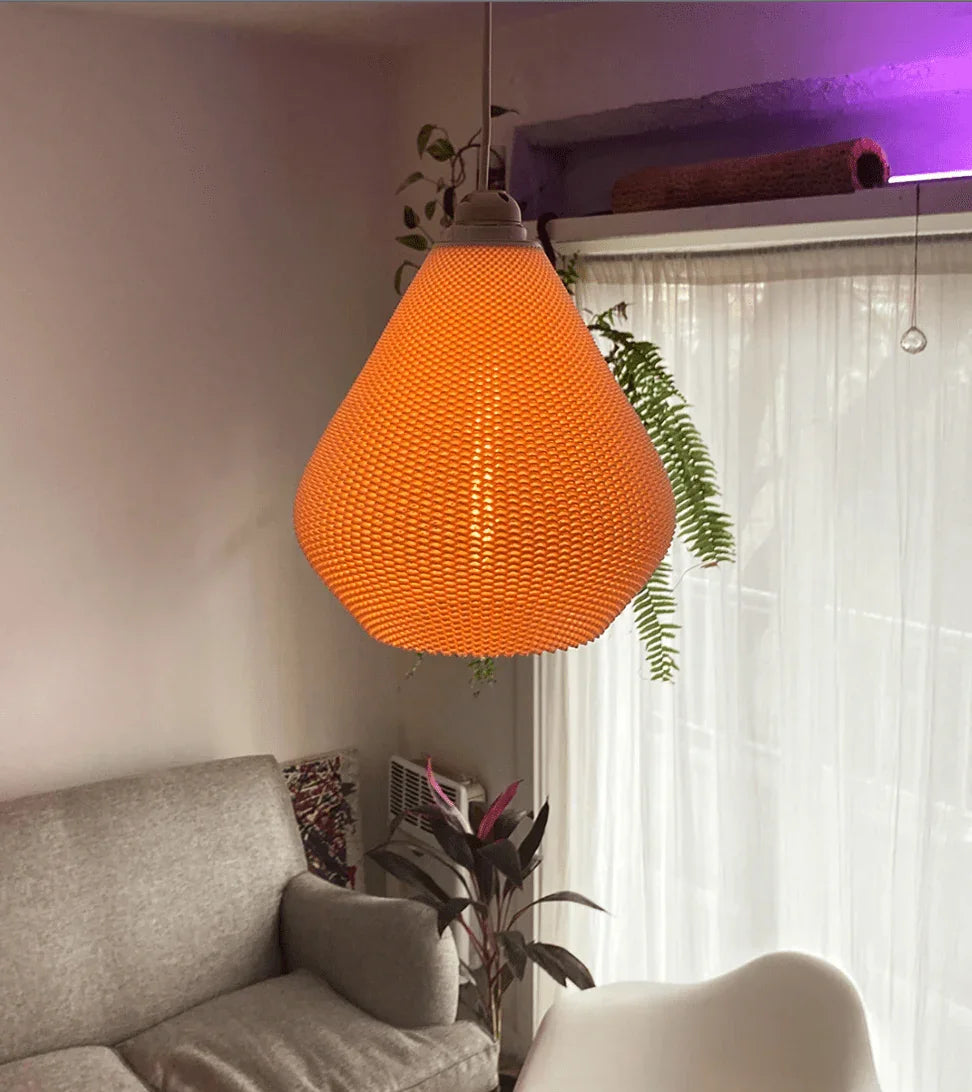 Luminária Pendente Aero – RippleMesh | Leveza Escultural com Design Contemporâneo - Criativalia